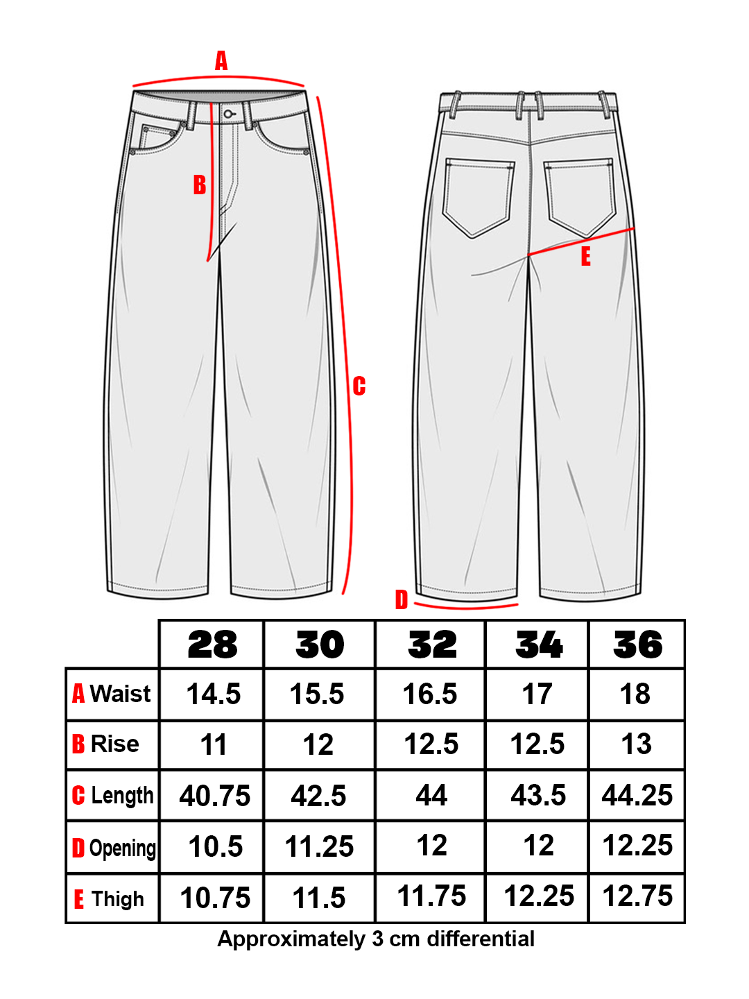 Flow Seam Denim
