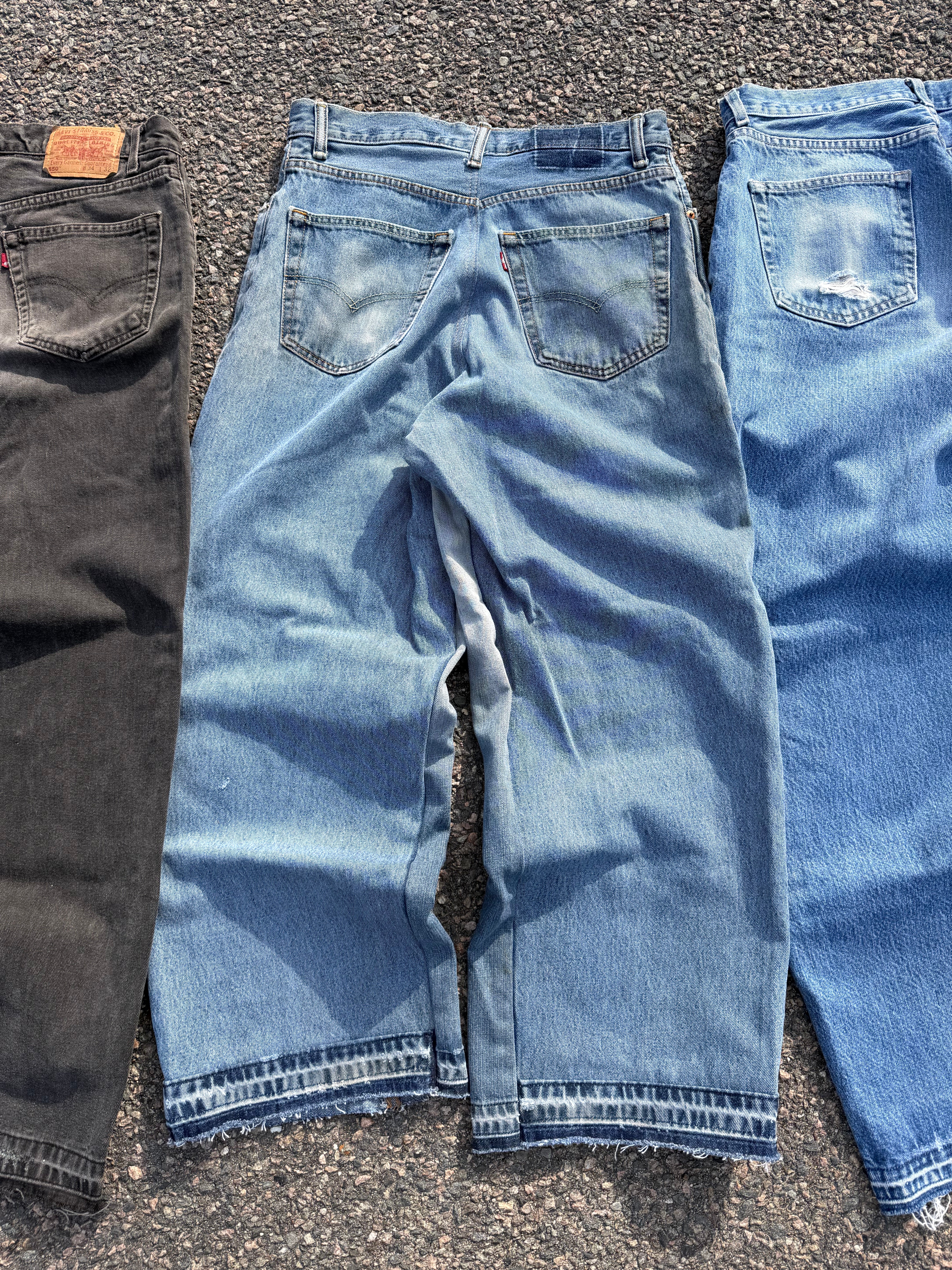 Blue Star Studded Denim