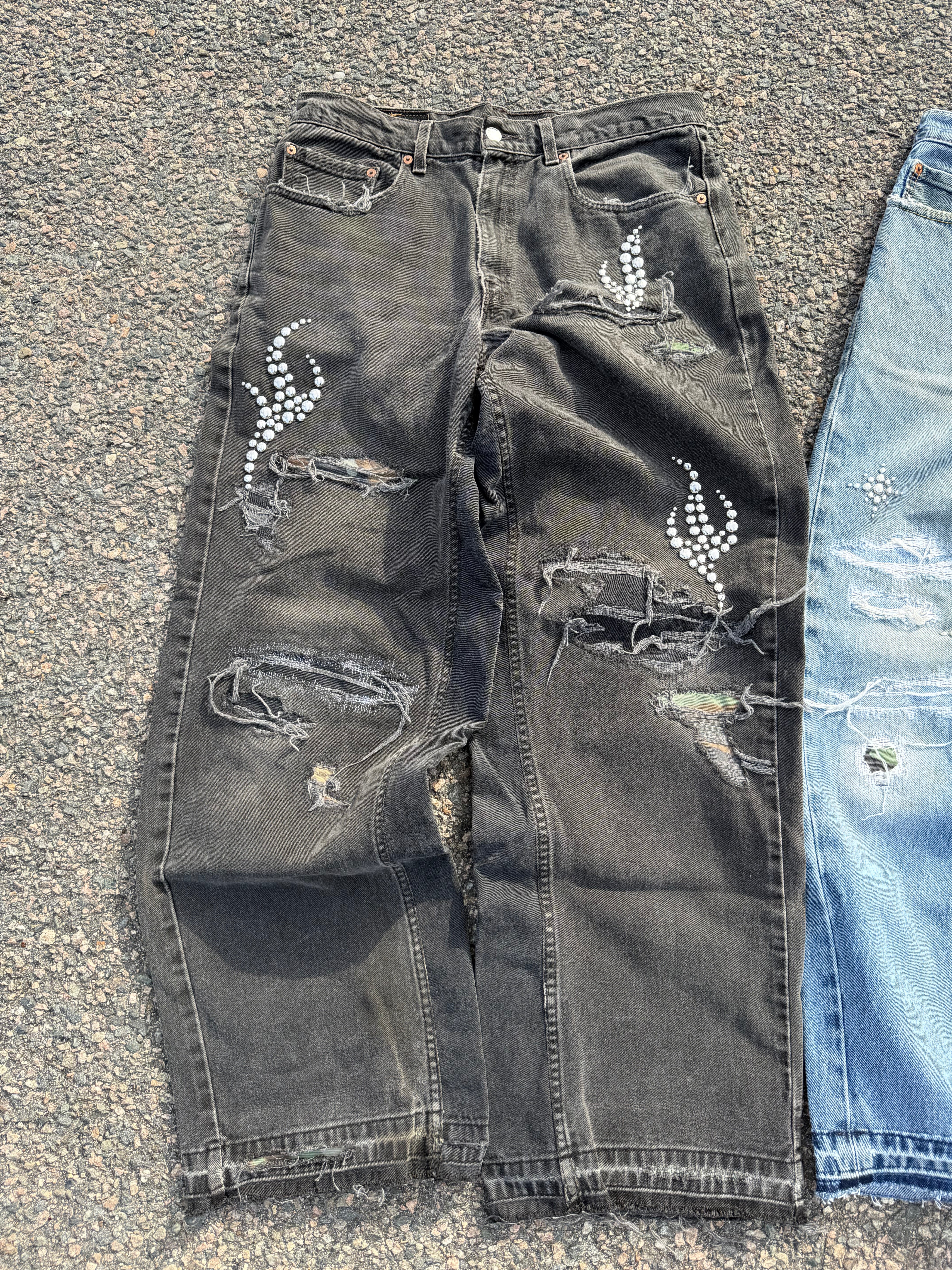 Black Flame Denim
