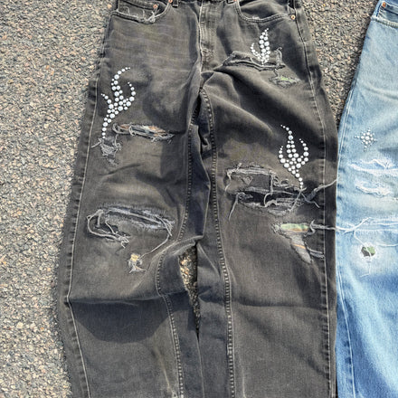 Black Flame Denim
